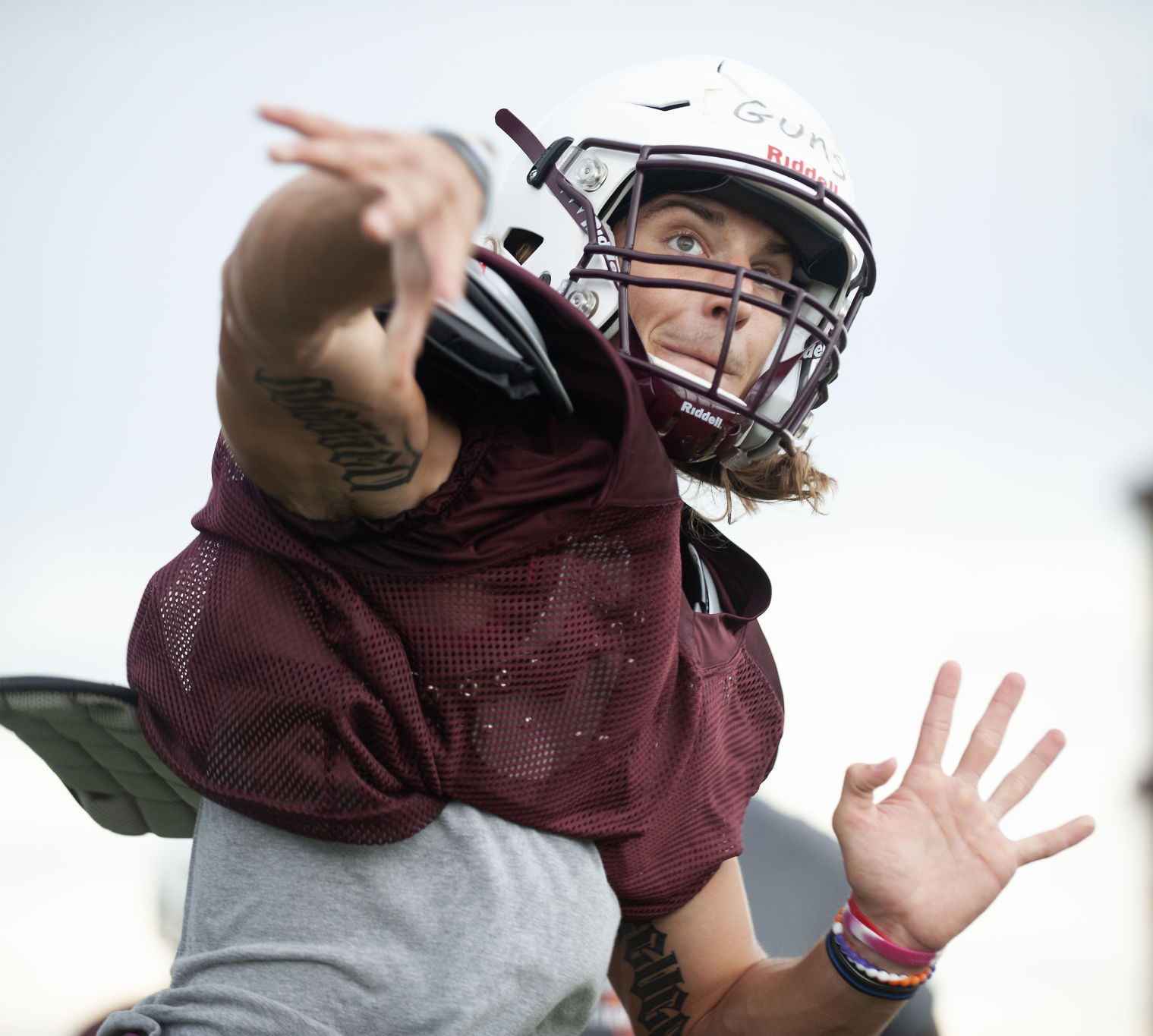 St. Charles West football practice